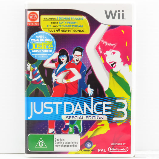 Just Dance 3 Nintendo Wii PAL