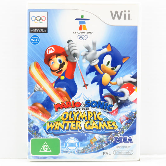 Mario & Sonic at the Olympic Winter Games Nintendo Wii PAL