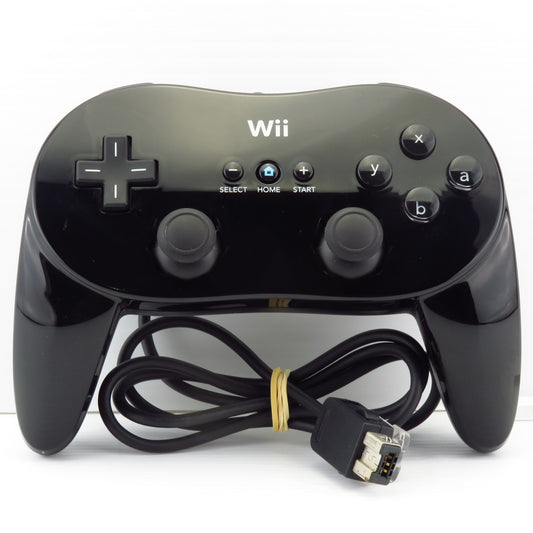 Nintendo Wii Classic Controller Pro Black