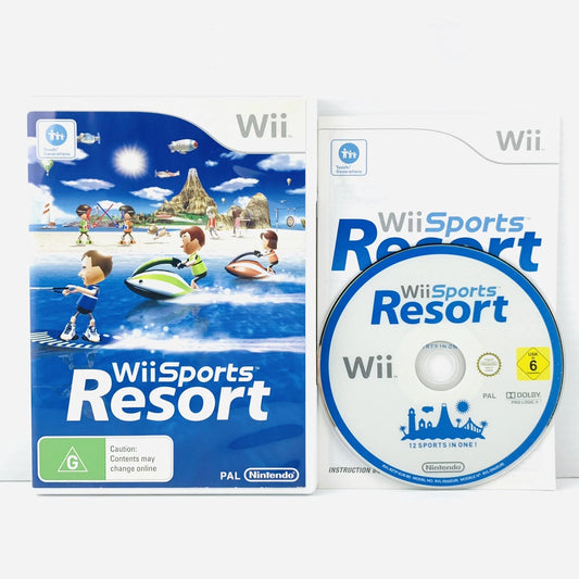 Wii Sports Resort Nintendo Wii PAL Complete Excellent - Refurbished